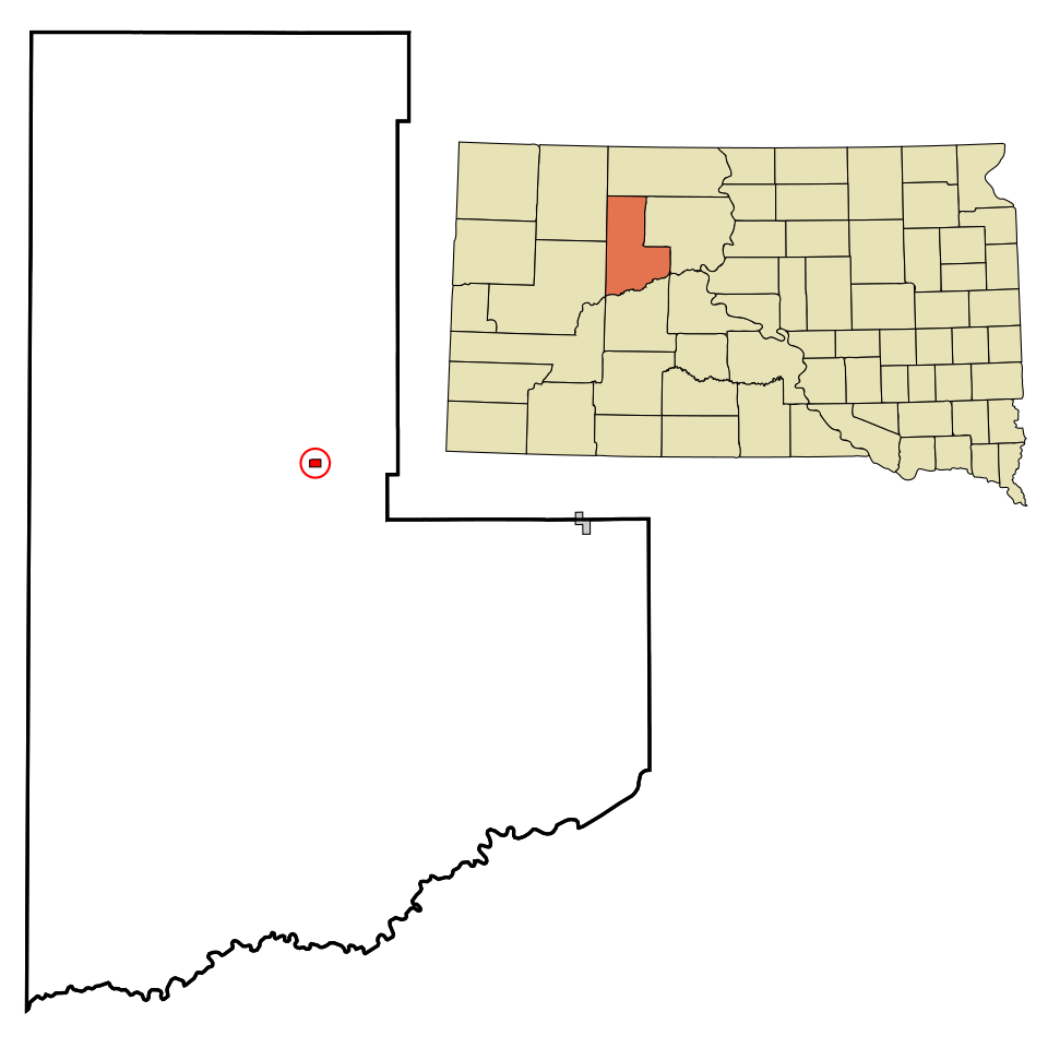 Locator map of Dupree