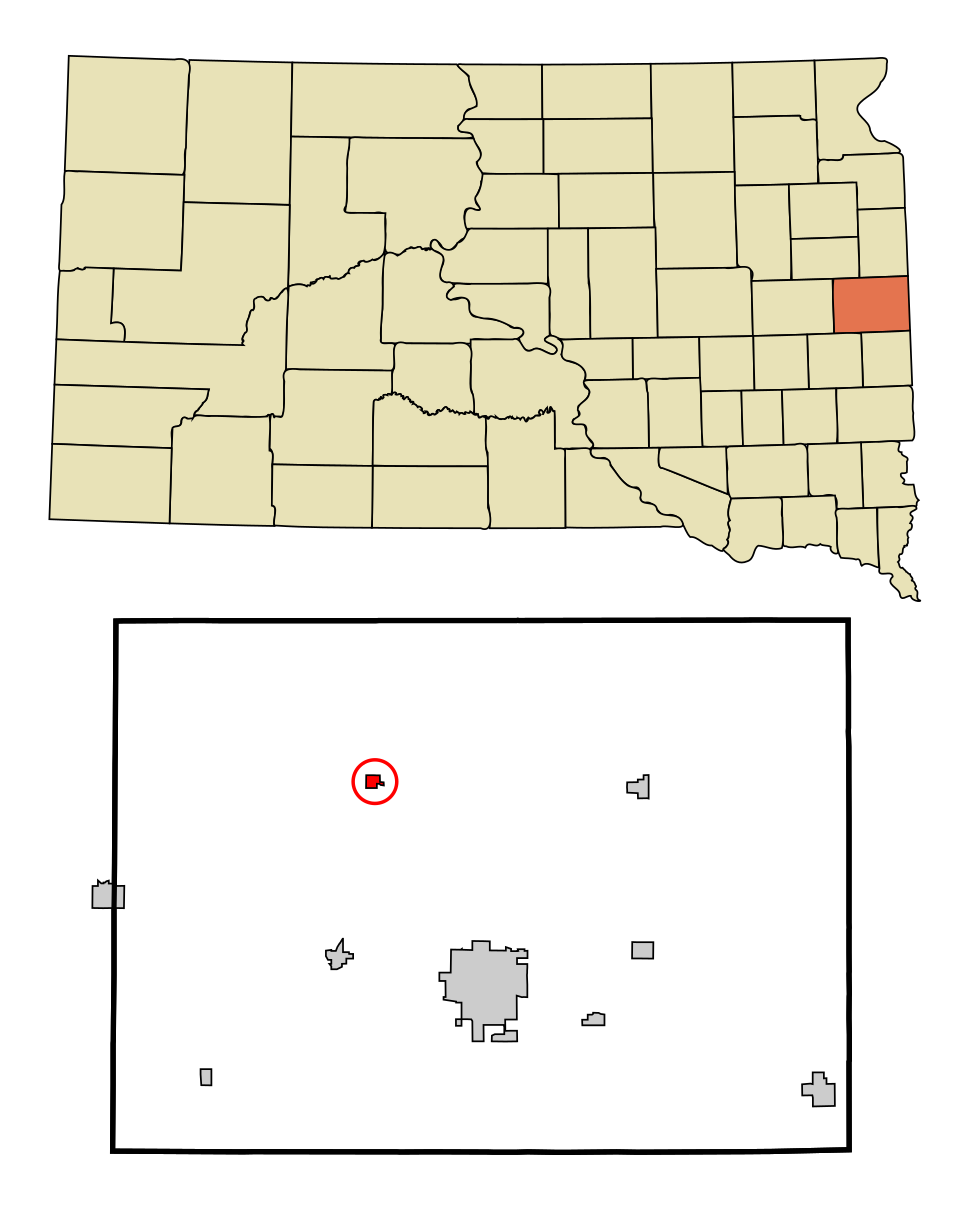 Locator map of Bruce