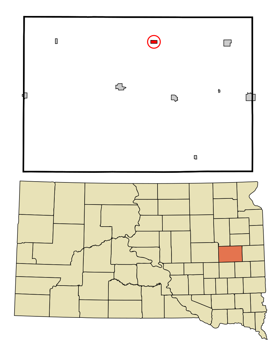 Locator map of Erwin
