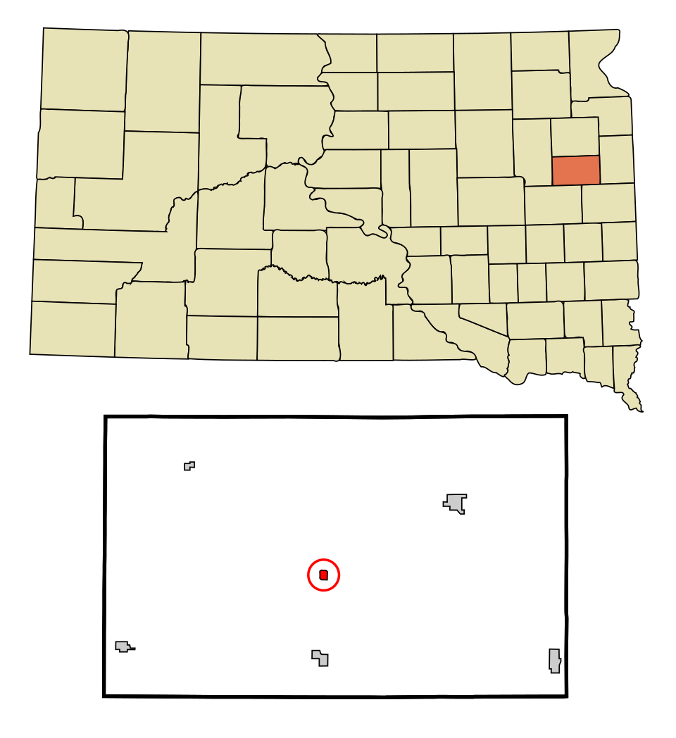 Locator map of Hayti
