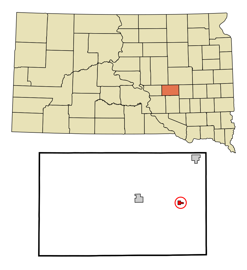 Locator map of Lane