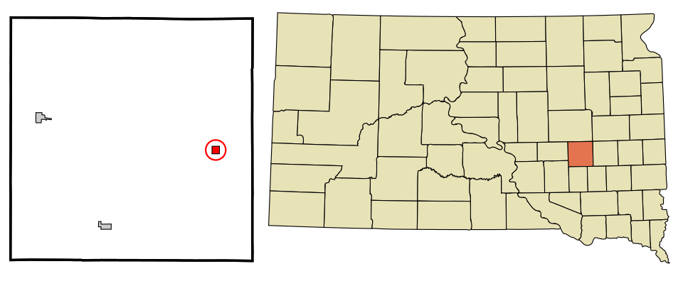 Locator map of Artesian
