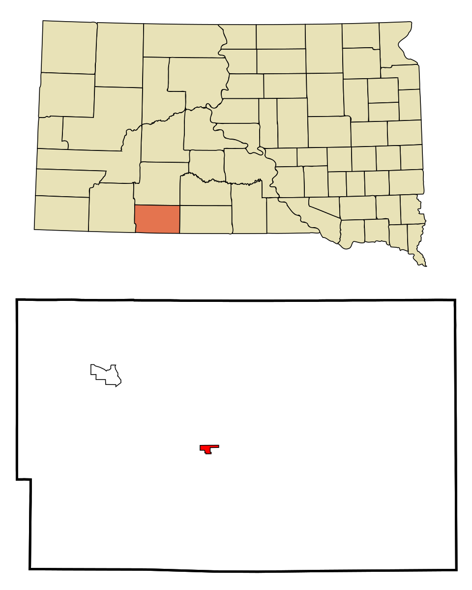 Locator map of Martin