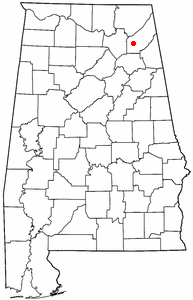Locator map of Geraldine