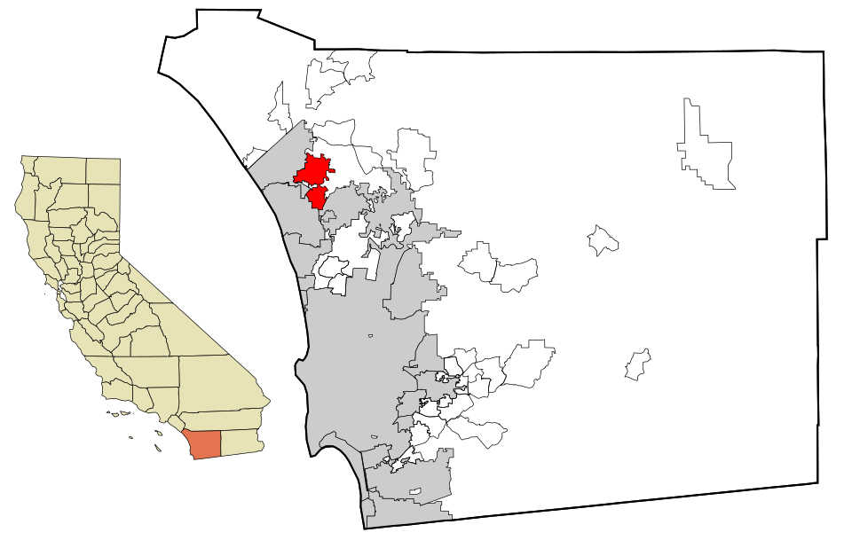 Map of Vista