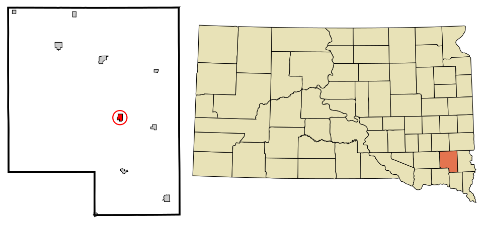 Locator map of Hurley