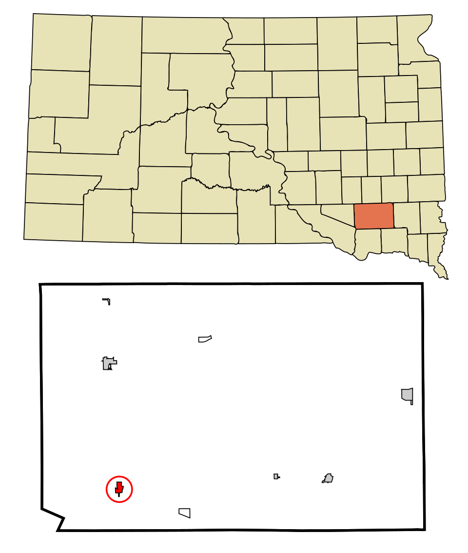 Locator map of Tripp