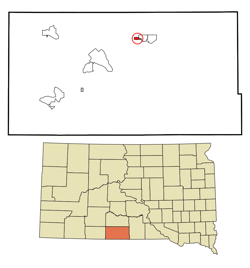 Locator map of Mission