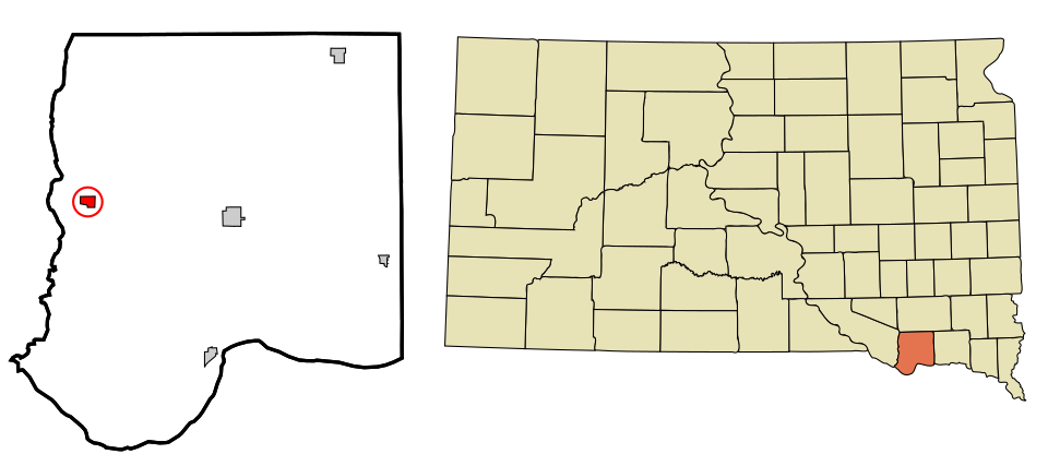 Locator map of Avon