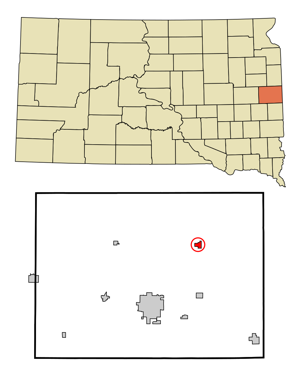 Locator map of White
