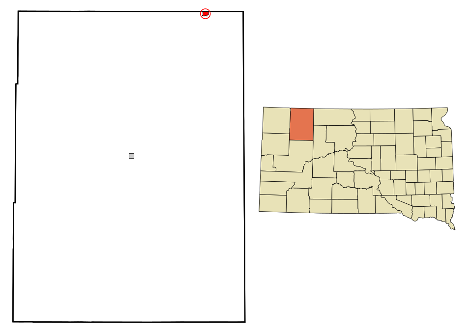 Locator map of Lemmon