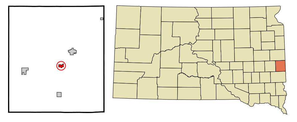 Locator map of Egan