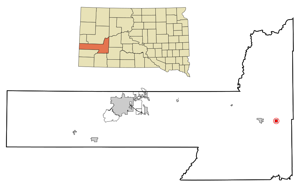 Locator map of Quinn