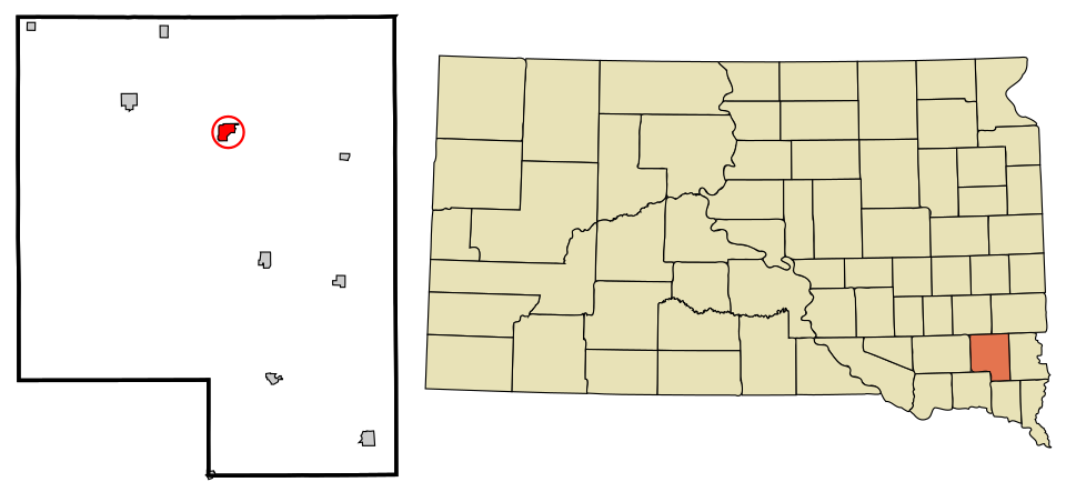 Locator map of Parker