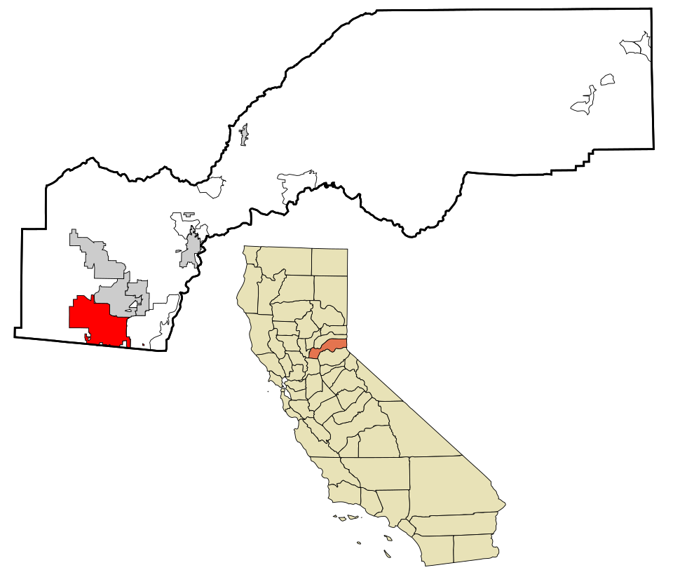 Map of Roseville