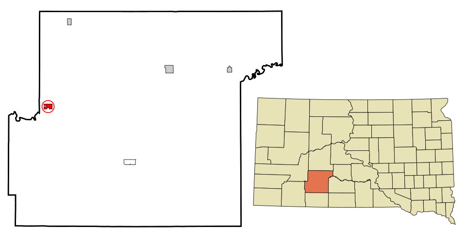 Locator map of Interior