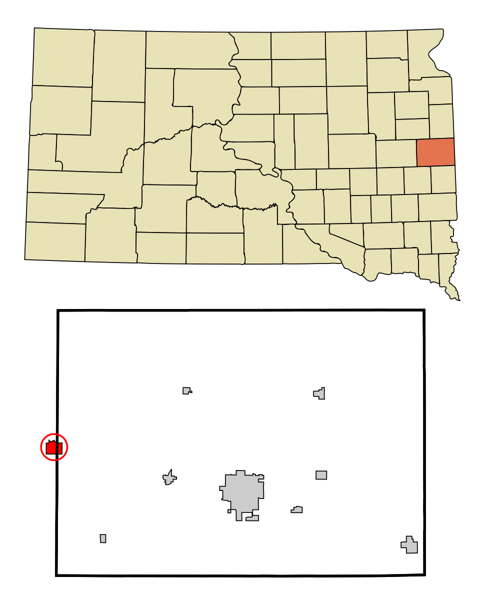 Locator map of Arlington