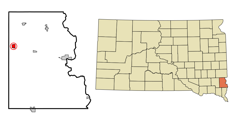 Locator map of Lennox