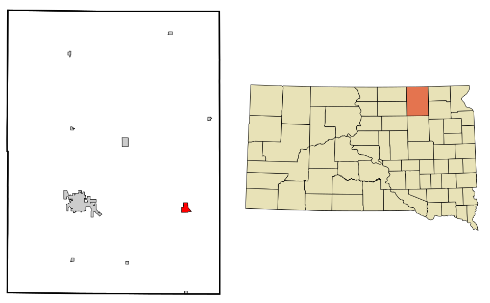 Locator map of Groton