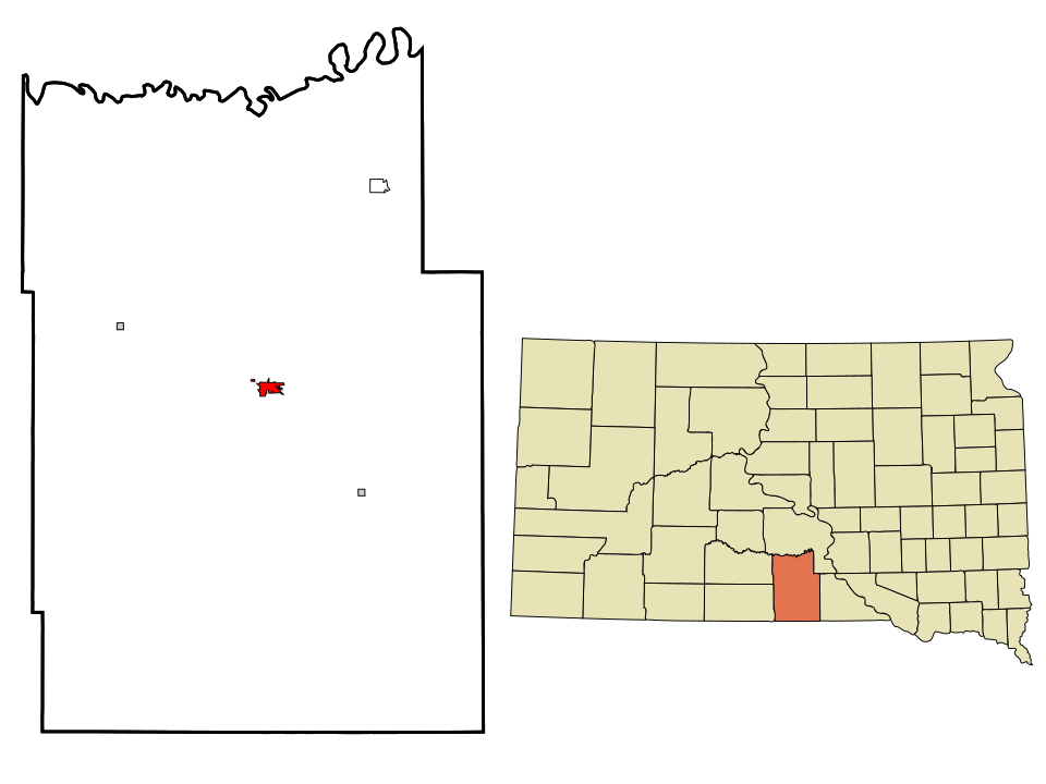 Locator map of Winner