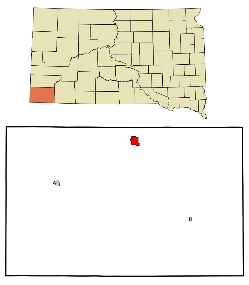 Locator map of Hot Springs