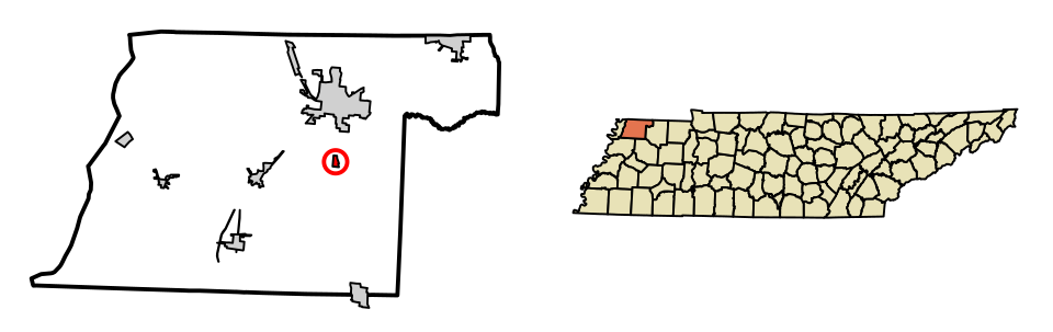 Locator map of Rives