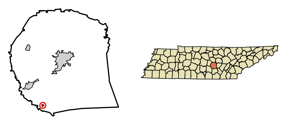 Locator map of Viola