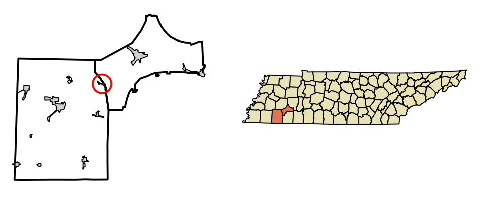 Locator map of Silerton