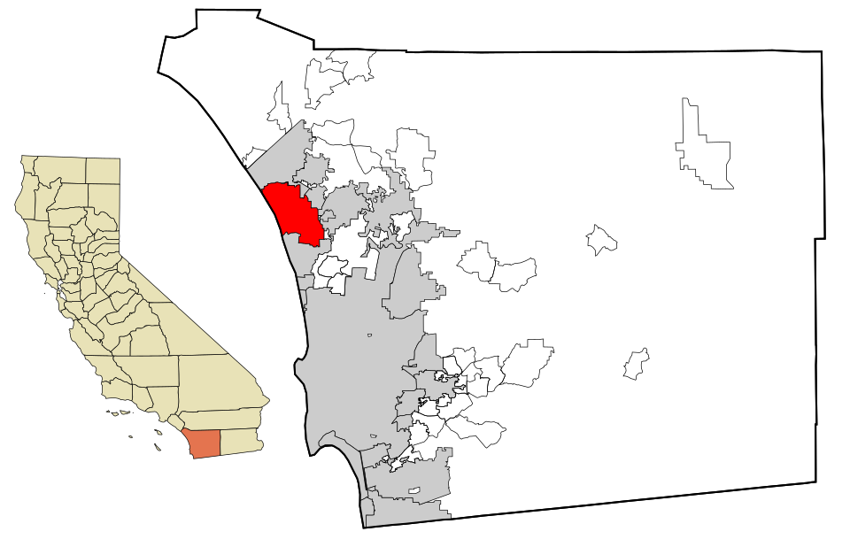 Map of Carlsbad