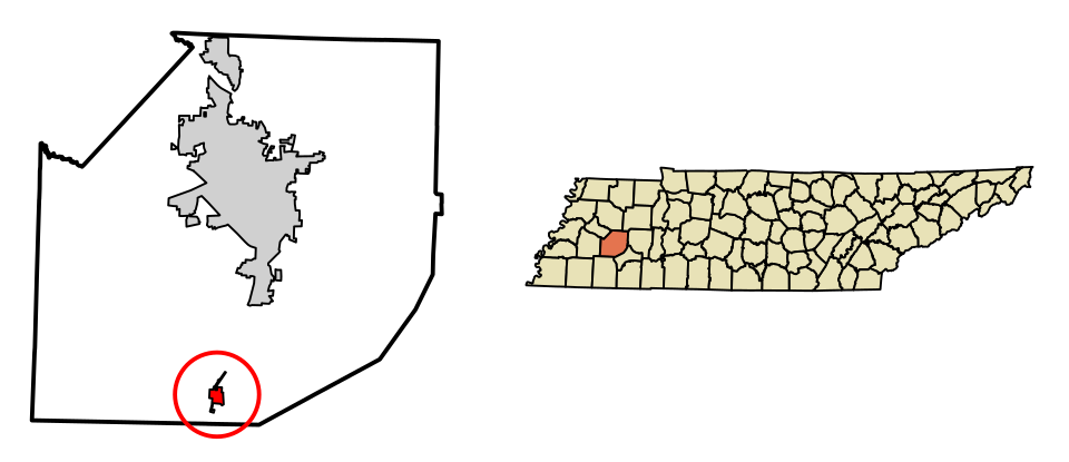 Locator map of Medon