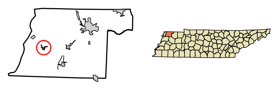 Locator map of Hornbeak