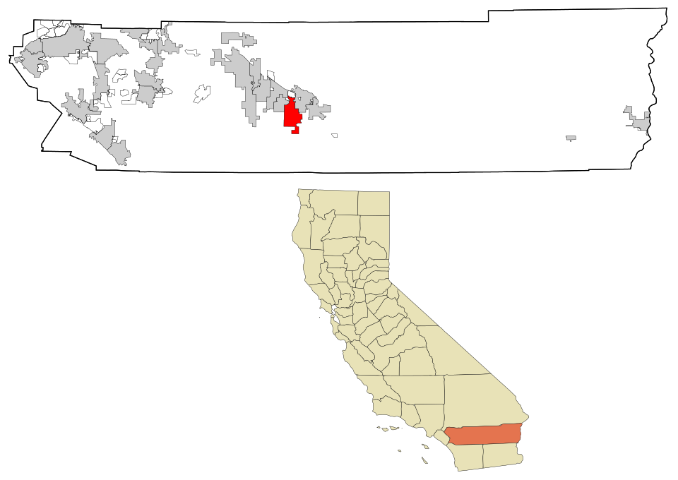 Map of La Quinta