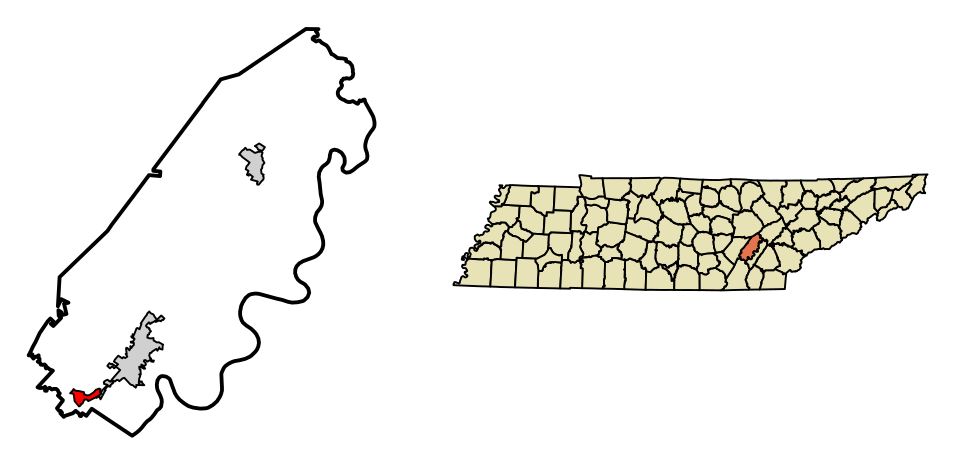 Locator map of Graysville