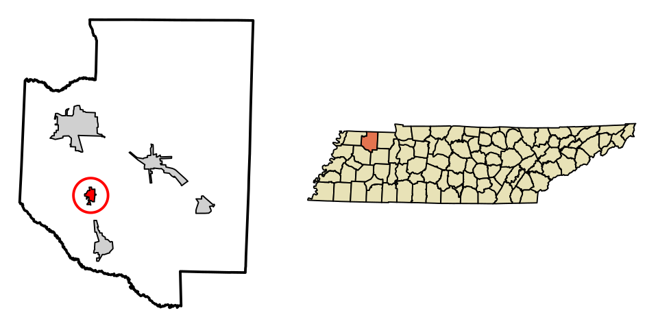 Locator map of Sharon