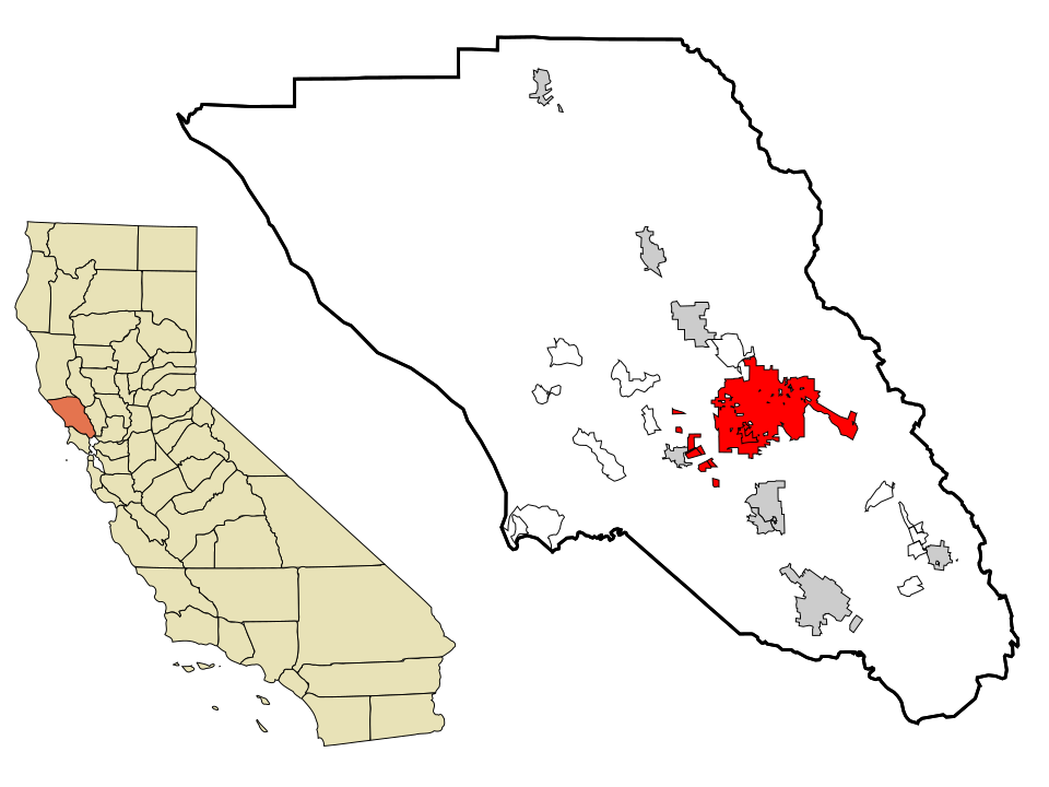 Map of Santa Rosa
