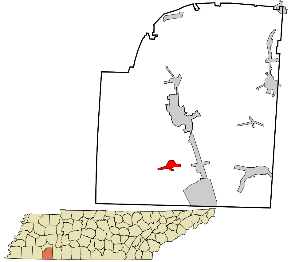 Locator map of Ramer