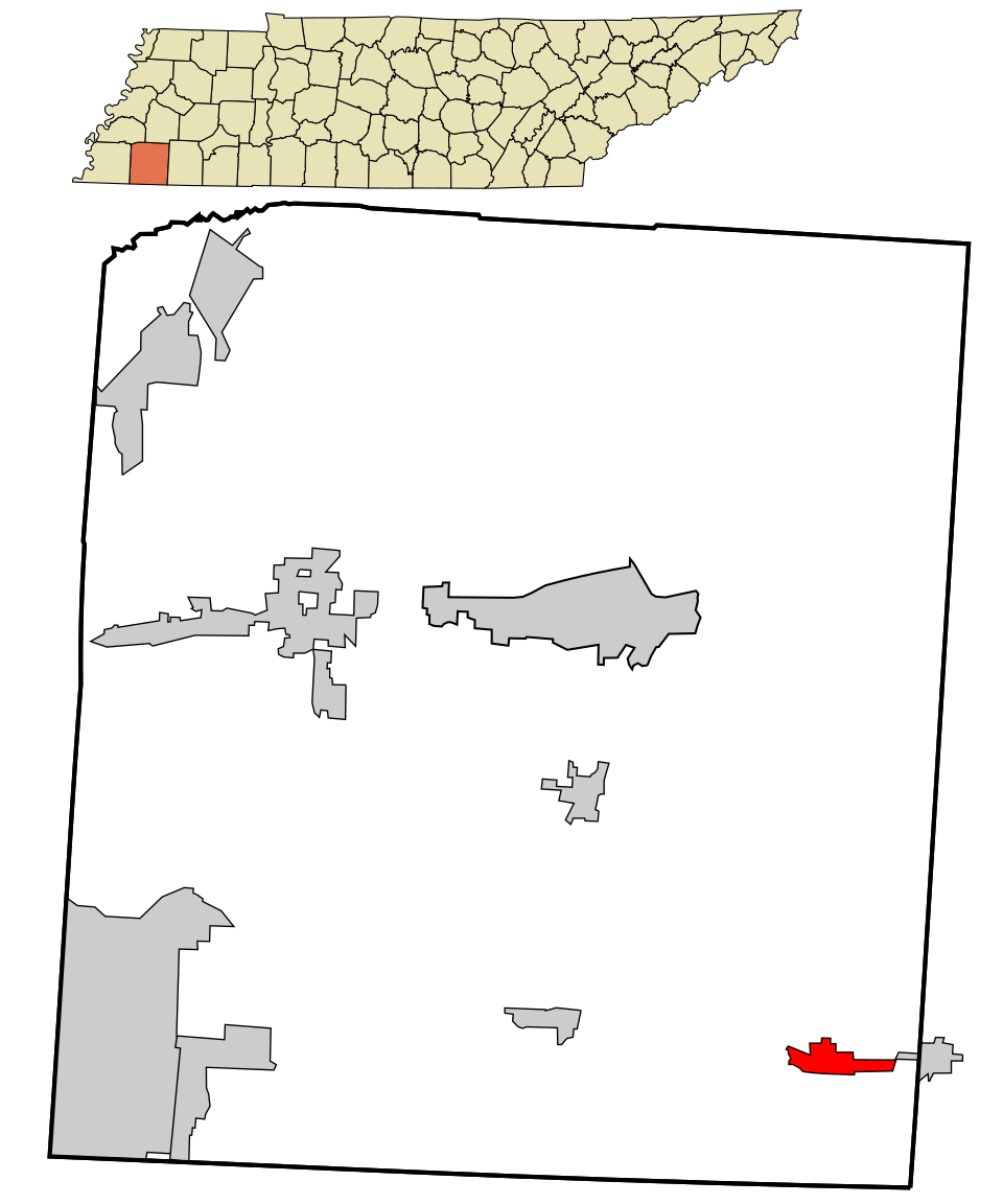 Locator map of La Grange