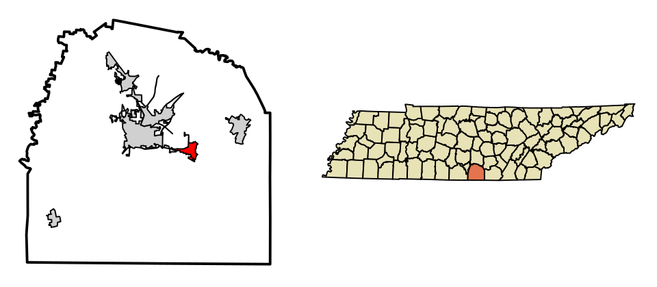 Locator map of Cowan