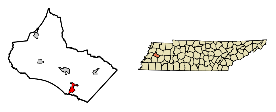 Locator map of Bells
