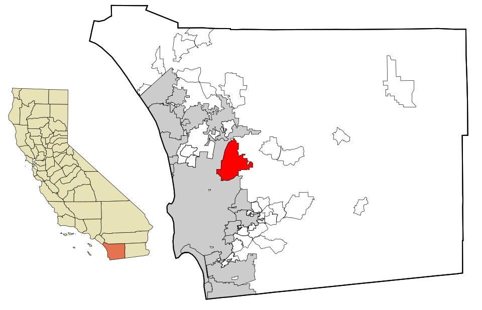 Map of Poway