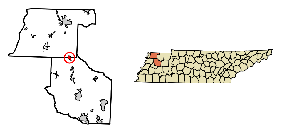 Locator map of Kenton