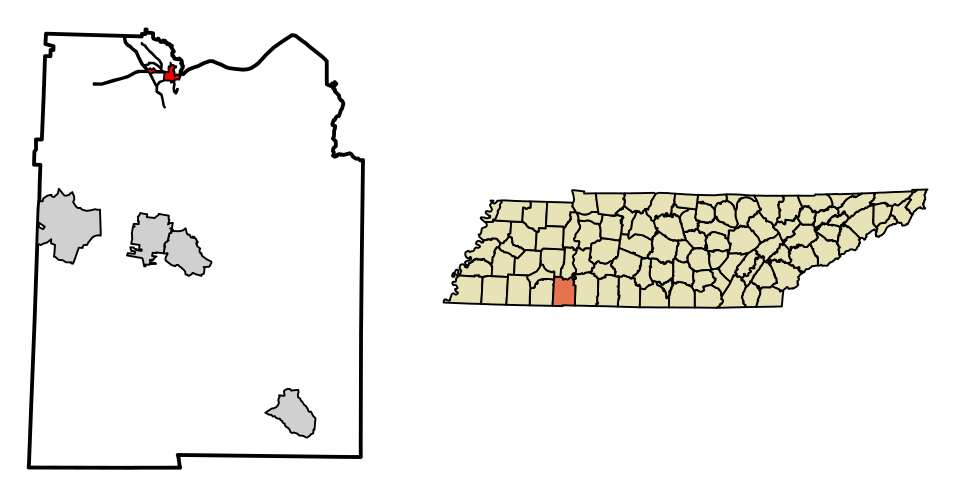 Locator map of Saltillo