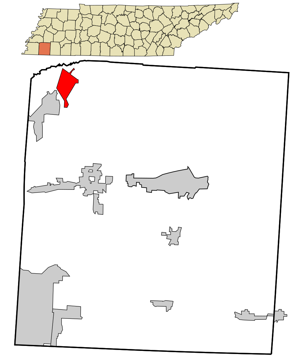 Locator map of Braden