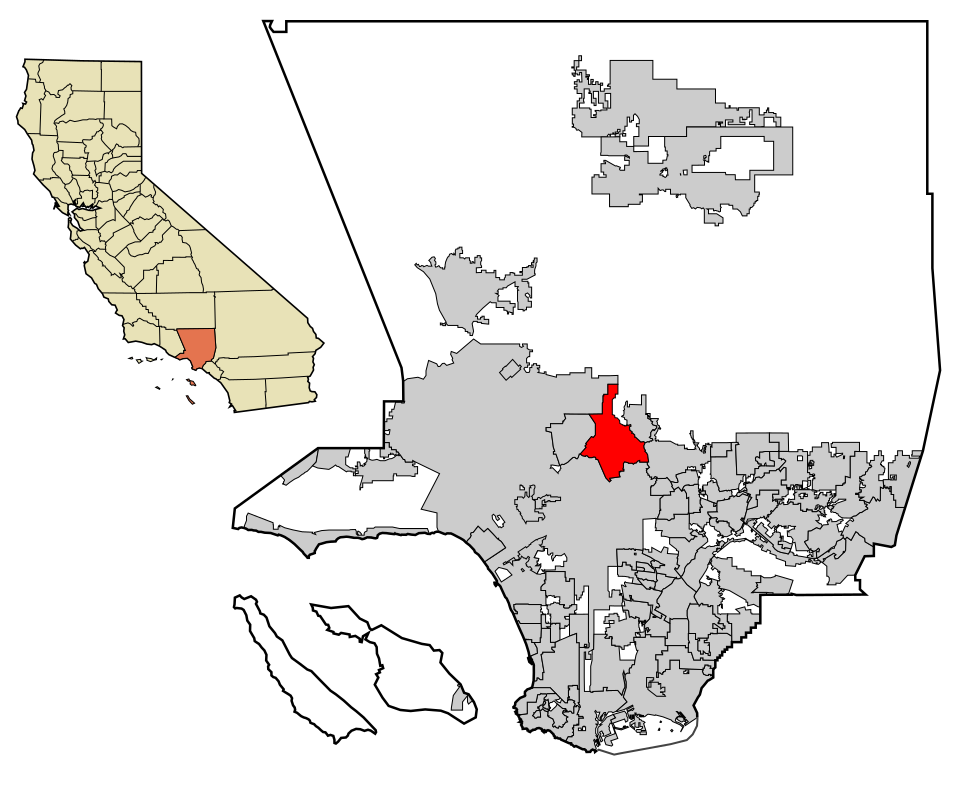 Map of Glendale