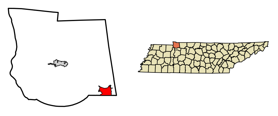 Locator map of Cumberland
