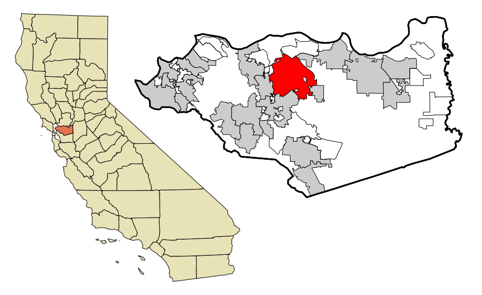 Locator map of Concord