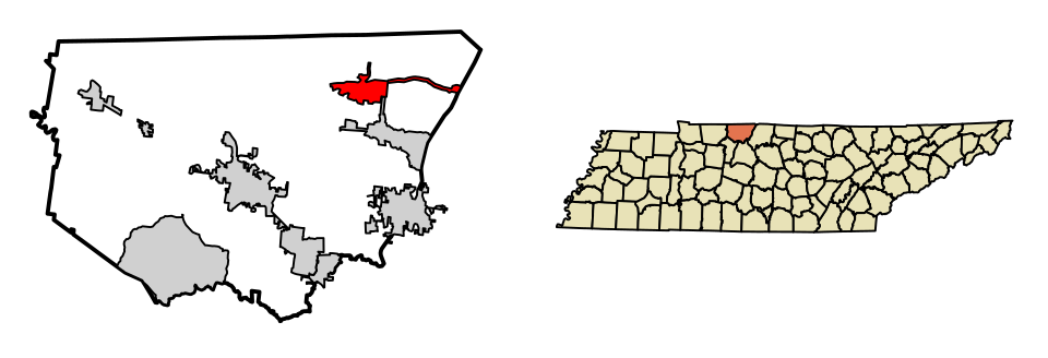 Locator map of Orlinda
