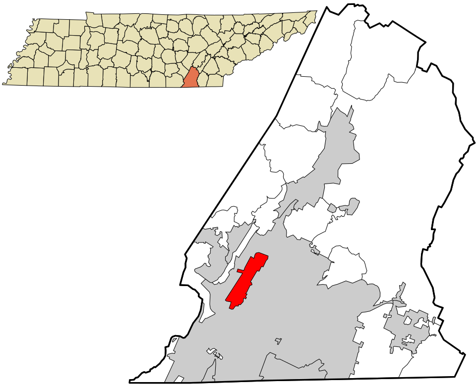 Map of Red Bank