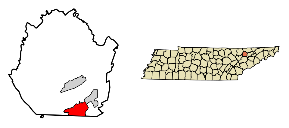 Locator map of Plainview