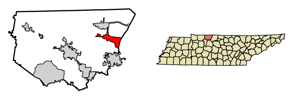 Locator map of Cross Plains